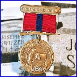 1945 Named Wwii Marine Corps Good Conduct Medal Joseph B Switzer ...