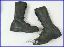 #02 US ARMY M-1945 Korean War Hook Clasp Rubber Boots Stiefel 1118