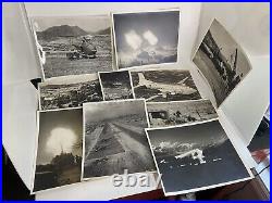 10 Original US Army Air Force Korean War Conflict Press Photo Lot C-124A Missile