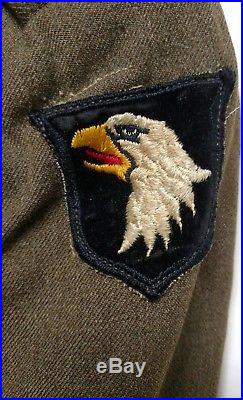 101st 501st Airborne Post-WW2 Korean War US Army Ike Jacket Uniform Patch Oval