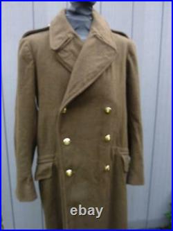 1940 Pattern Dismounted Pattern Korean War British Army Military Greatcoat