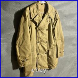 1943 Philmac Sportswear Military mackinaw Field Jacket OD Sz 36 Stock 55-C-33110