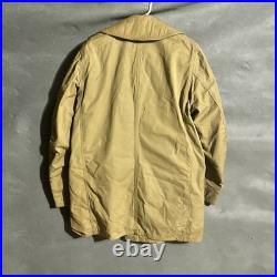 1943 Philmac Sportswear Military mackinaw Field Jacket OD Sz 36 Stock 55-C-33110