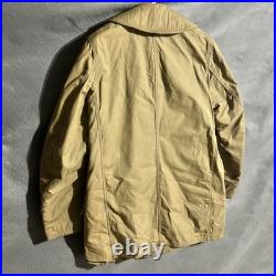 1943 Philmac Sportswear Military mackinaw Field Jacket OD Sz 36 Stock 55-C-33110