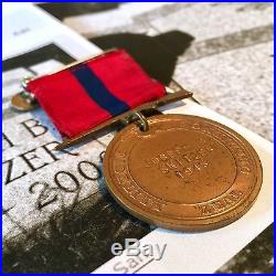 1945 Named Wwii Marine Corps Good Conduct Medal Joseph B Switzer Ww2 Korean War