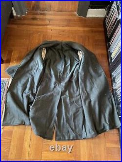 1949 Korean War Wool Overcoat Trenchcoat