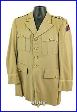 1950-1953 Korean War James E. Brunner Uniform Dress Jacket
