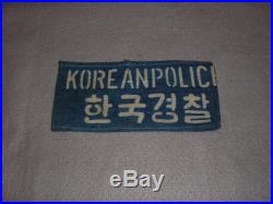 1950-1953 Korean War US Army Military Police Arm band Brassard South Korea ROK