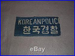 1950-1953 Korean War US Army Military Police Arm band Brassard South Korea ROK