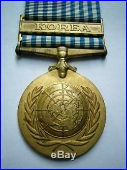 1950-53 British Korean War & UN medal pair DRIVER J JOYCE Royal Signals Army