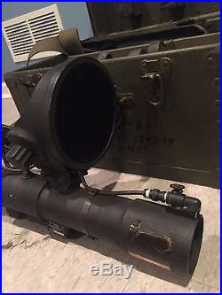 1950 Infrared Sniperscope Korean War Night Vision Telescope with Power Supply