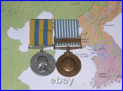 1950 KOREAN WAR PAIR TO ROYAL LEICESTERS Mounted