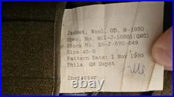 1950 Korean War Era Staff Sergeant Ike Wool Jacket/Pants/Shirt/4 Garrison Hats