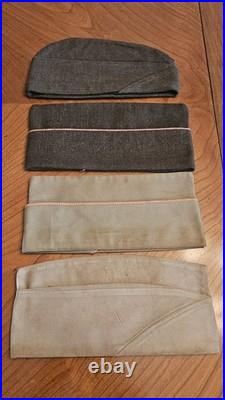 1950 Korean War Era Staff Sergeant Ike Wool Jacket/Pants/Shirt/4 Garrison Hats