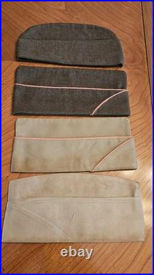 1950 Korean War Era Staff Sergeant Ike Wool Jacket/Pants/Shirt/4 Garrison Hats