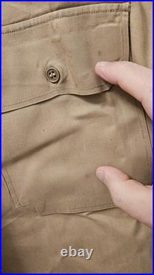 1950 Korean War Era Staff Sergeant Ike Wool Jacket/Pants/Shirt/4 Garrison Hats