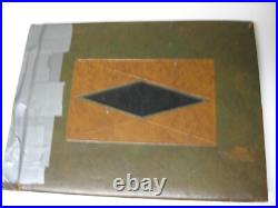 1950 Korean War Mediterranean Cruise Photo Album Book-USS Waccamaw + Port Papers