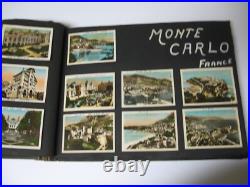 1950 Korean War Mediterranean Cruise Photo Album Book-USS Waccamaw + Port Papers