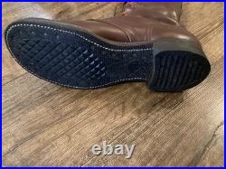 1950 US Military Leather Combat Boots Korean War Endicott Johnson