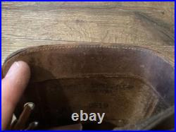 1950 US Military Leather Combat Boots Korean War Endicott Johnson