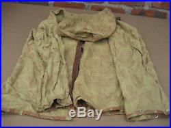 1950's Korean War Era US Army 1st DIVISION Camouflage Jacket Trousers SMALL 6A