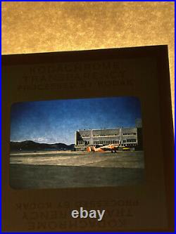 1950's Korean War US Military navy air base photo slides