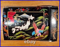 1950's Lacquered Occupied Japan Photo Album Korean War Photos