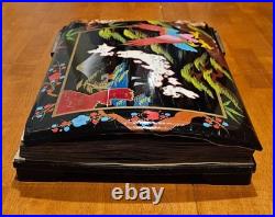 1950's Lacquered Occupied Japan Photo Album Korean War Photos