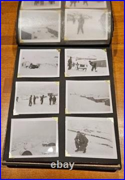 1950's Lacquered Occupied Japan Photo Album Korean War Photos