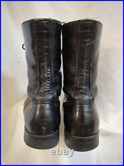 1950's Vintage Endicott Johnson EJ Rough Out Military Combat Boots Men's Sz 11