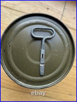 1950s B-1 unit ration Korea Korean War Crackers Cocoa Jam Coffee Sugar Milk