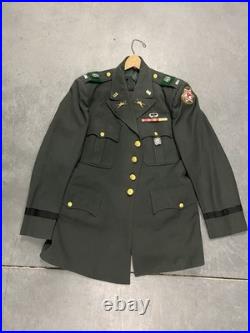 1950s Korean/Vietnam Era US ARMY Dress Jacket /trousers. With Medals And Patches