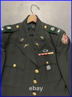 1950s Korean/Vietnam Era US ARMY Dress Jacket /trousers. With Medals And Patches