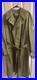 1950s Korean War US Military Belted Trench Coat Medium Rrg