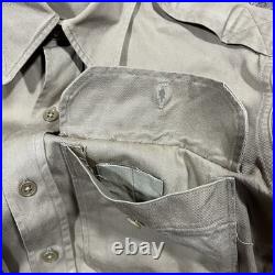 1950s US Army Khaki Uniform Set Shirt Pants Garrison Cap Korean War Era