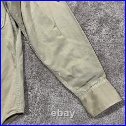 1950s US Army Khaki Uniform Set Shirt Pants Garrison Cap Korean War Era