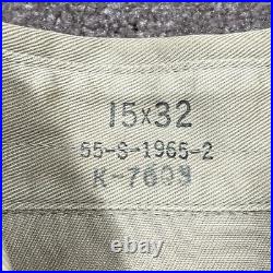 1950s US Army Khaki Uniform Set Shirt Pants Garrison Cap Korean War Era