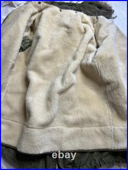 1950s US Army M-1951 Fishtail Parka Complete M51 Military Jacket NOS New Medium