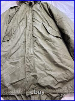 1950s US Army M-1951 Fishtail Parka Complete M51 Military Jacket NOS New Medium
