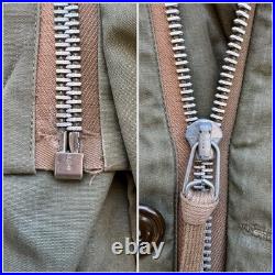 1950s Vtg M-1947 USAF Overcoat Parka with Frieze Liner sz Medium 50s Hood Military