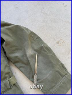 1950s Vtg M-1947 USAF Overcoat Parka with Frieze Liner sz Medium 50s Hood Military