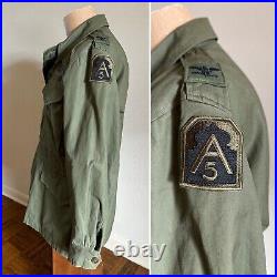 1950s Vtg M-1950 Korean War US Army ARVN ADVISOR Field Jacket REGULAR SMALL 50s