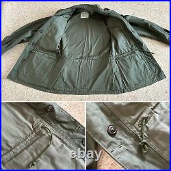 1950s Vtg M-1950 Korean War US Army ARVN ADVISOR Field Jacket REGULAR SMALL 50s