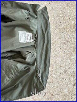 1950s Vtg M-1950 Korean War US Army ARVN ADVISOR Field Jacket REGULAR SMALL 50s