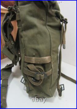 1951 Korean War Era US M1945 Upper Field Pack With M1944 Pack