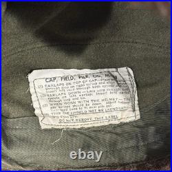 1951 Korean War US Army MQ-1 Field Pile Cap Named Zimmerman Alpaca Size 7