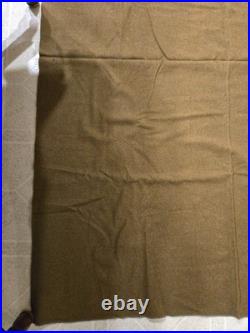 1951 U. S. Army Medical Wool Blanket Korean War Faribault Mill Olive Drab