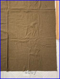 1951 U. S. Army Medical Wool Blanket Korean War Faribault Mill Olive Drab