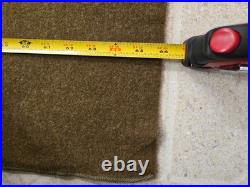 1951 U. S. Army Medical Wool Blanket Korean War Faribault Mill Olive Drab