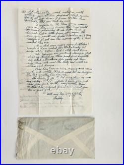 1951 antique COL D R KINZIE japan APO FEC korean war LETTERS torrington ct CAROL